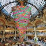 Le sapin des galeries Lafayette a été installé