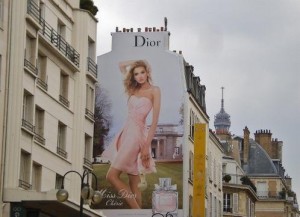 Publicités géantes paris