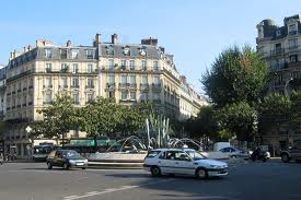 La Place Gambetta, point de départ du Carnaval de Paris